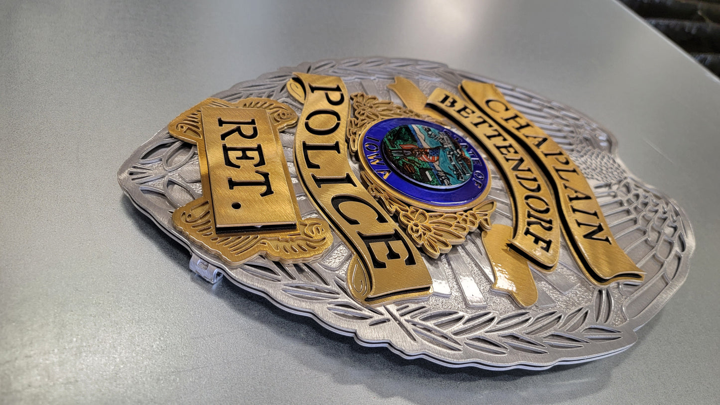 Bettendorf Police Badge