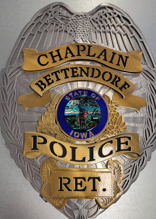 Bettendorf Police Badge