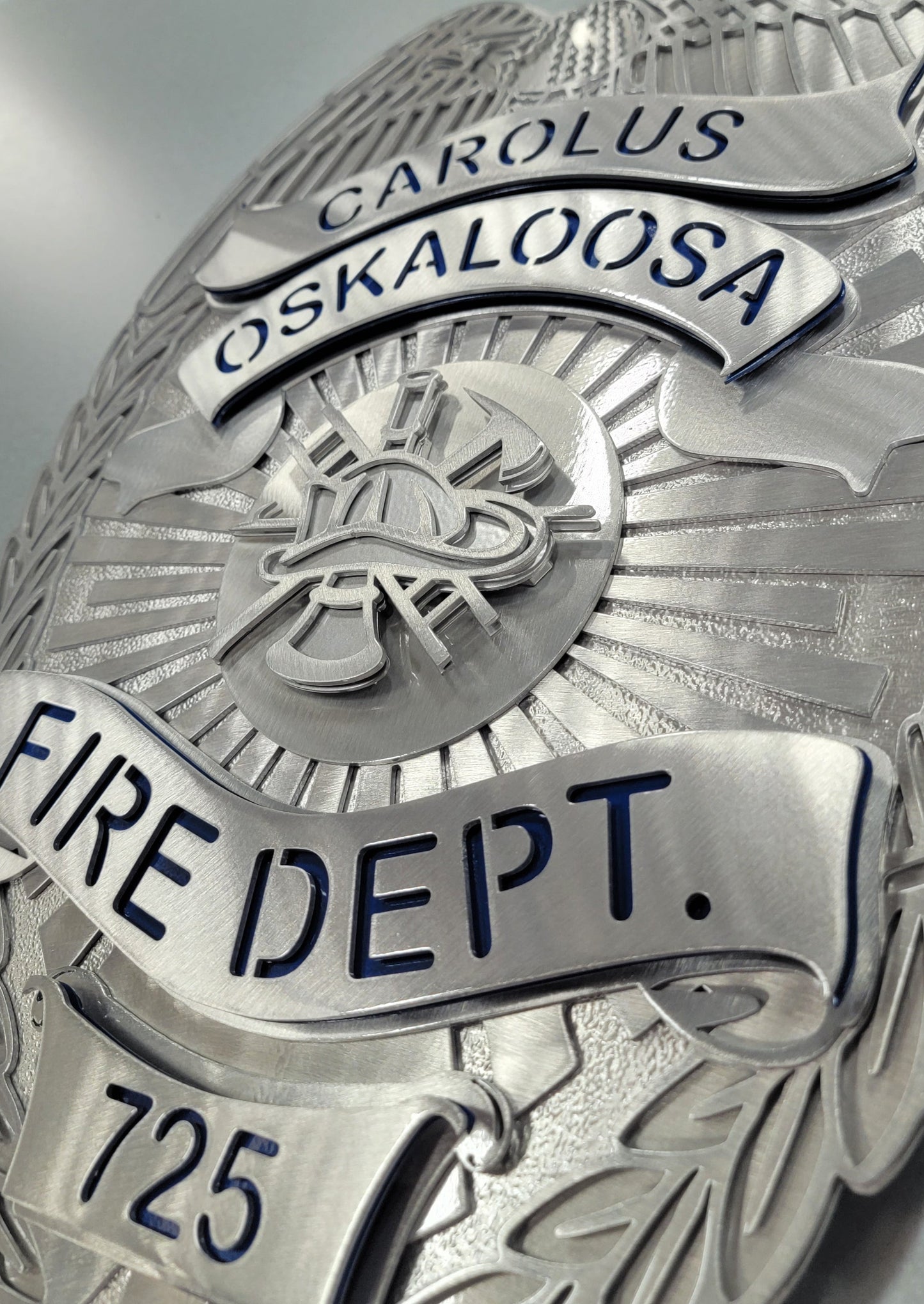 Oskaloosa Fire Dept. Badge