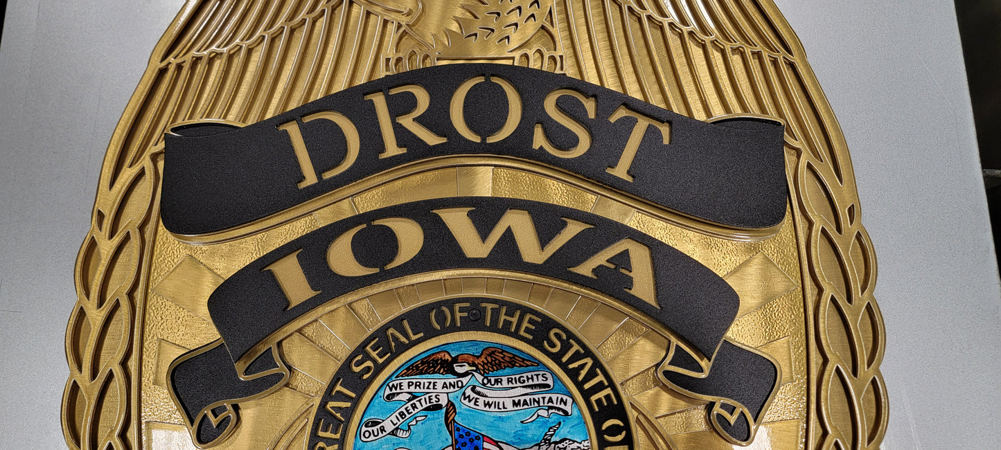 Iowa State Patrol Badge