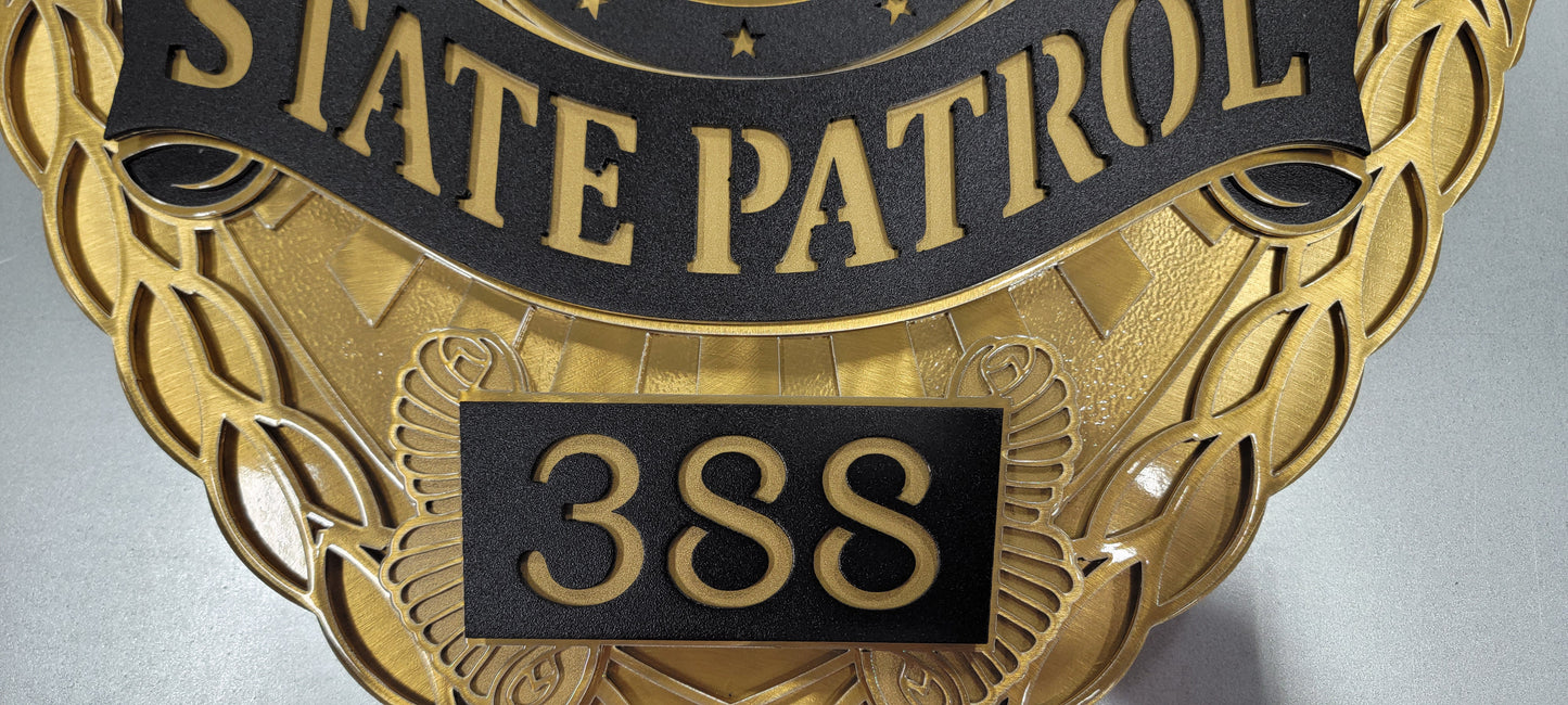 Iowa State Patrol Badge
