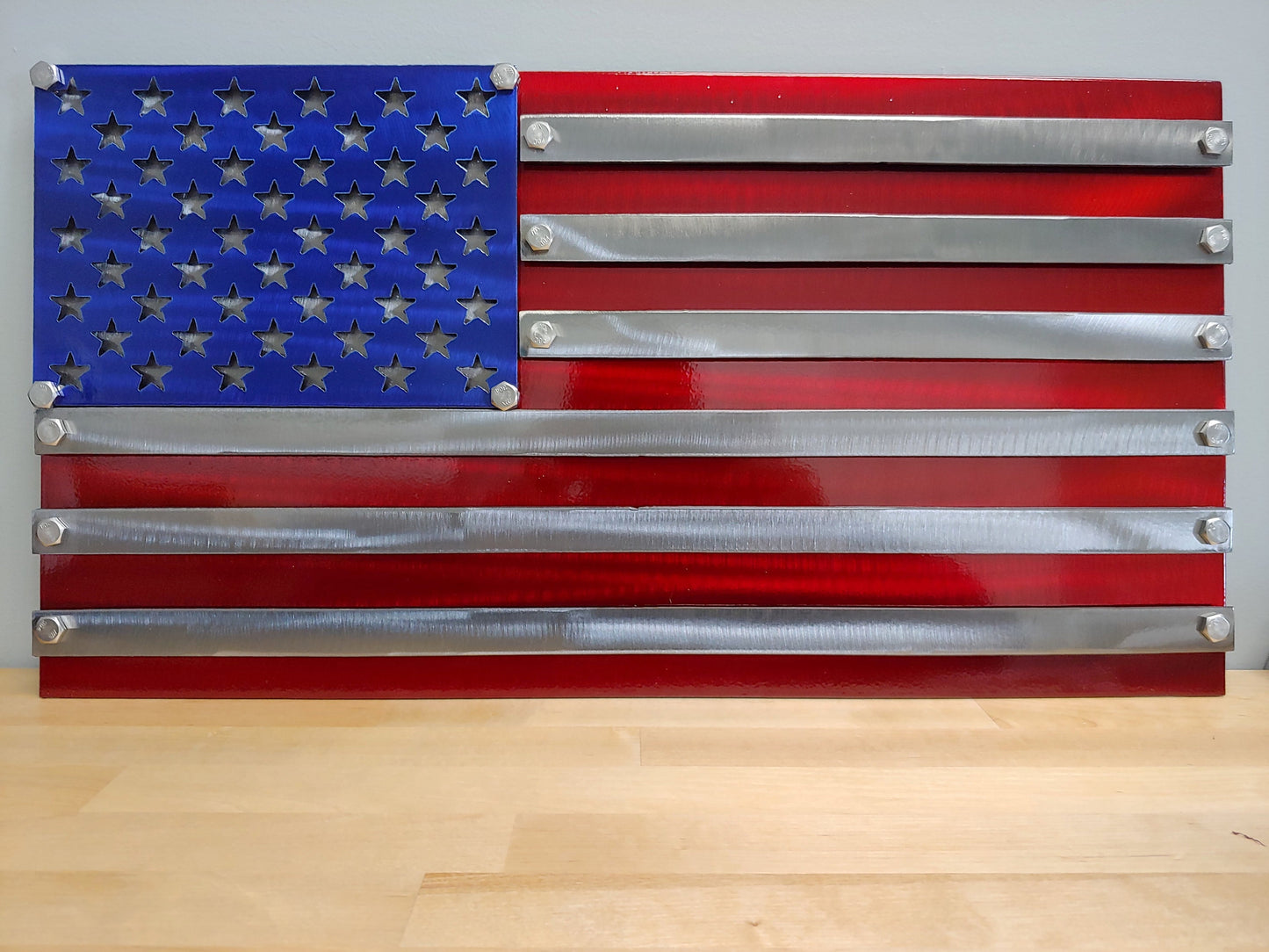 2 Layered American Flag