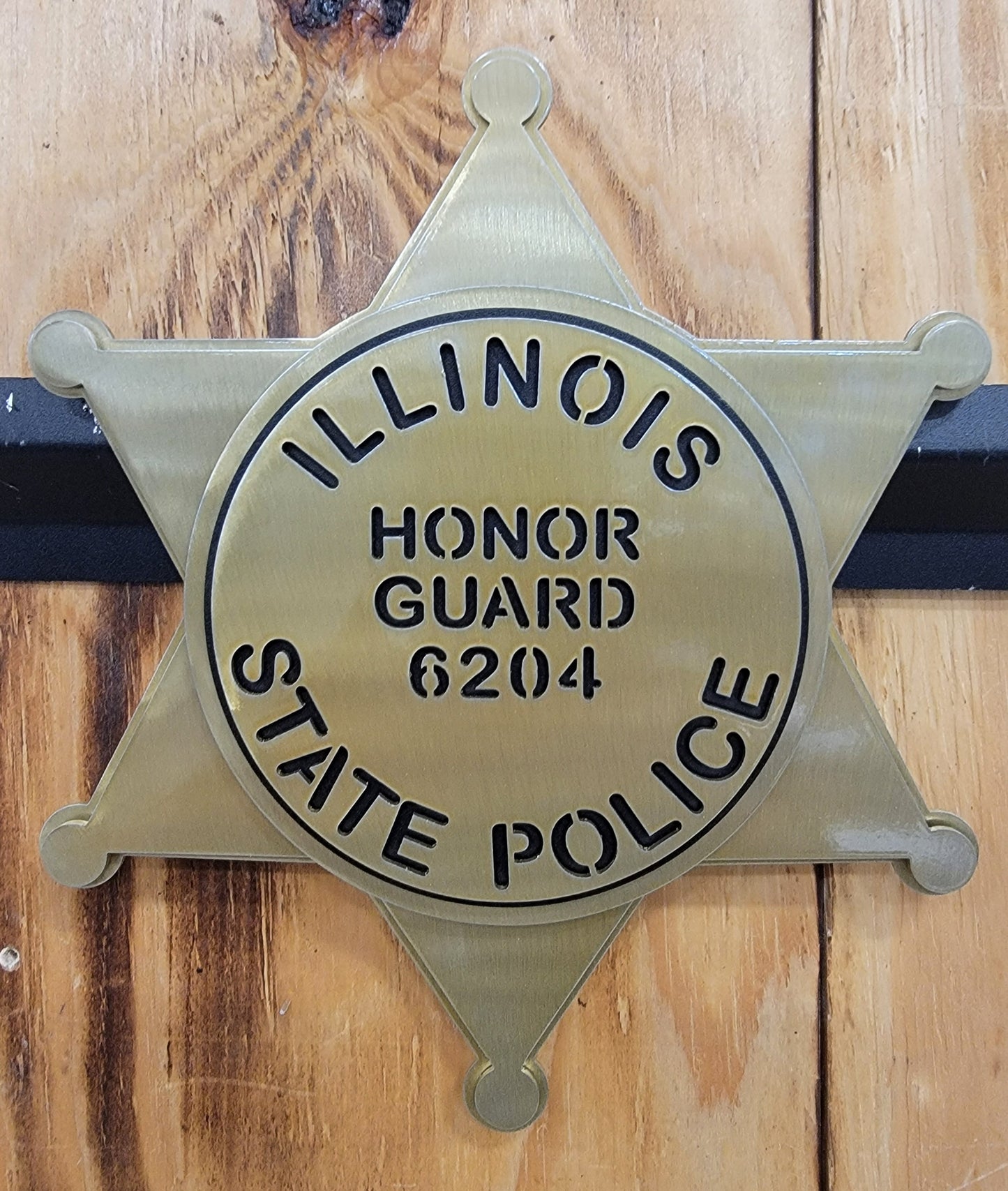 Illinois State Police Honor Guard Badge