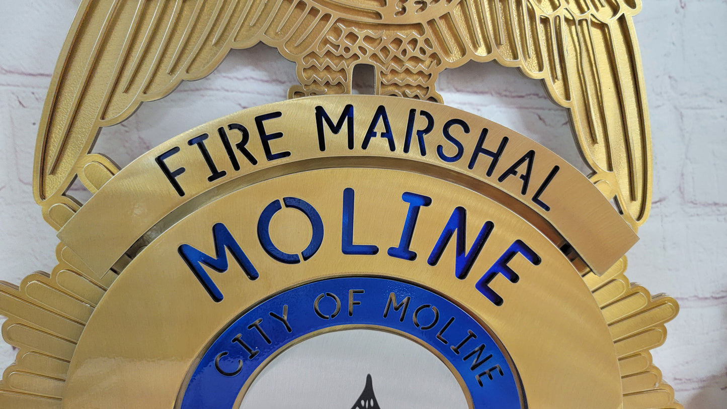 Moline Fire Dept. Fire Marshal Cunningham