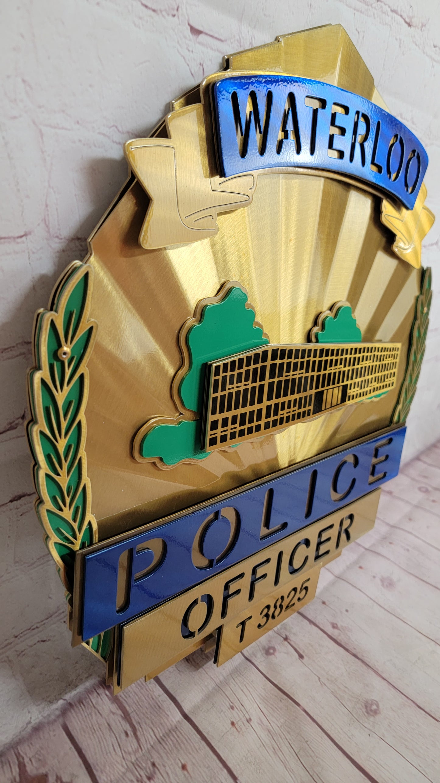 Waterloo Police Officer Badge