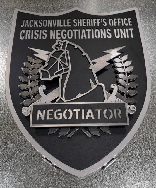 Jacksonville Sheriff's Office Crisis Negotiations Unit Negotiator Badge