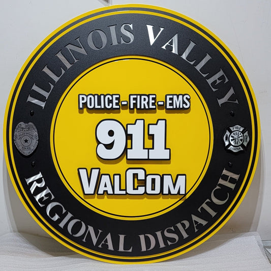 Illinois Valley Regional Dispatch Badge