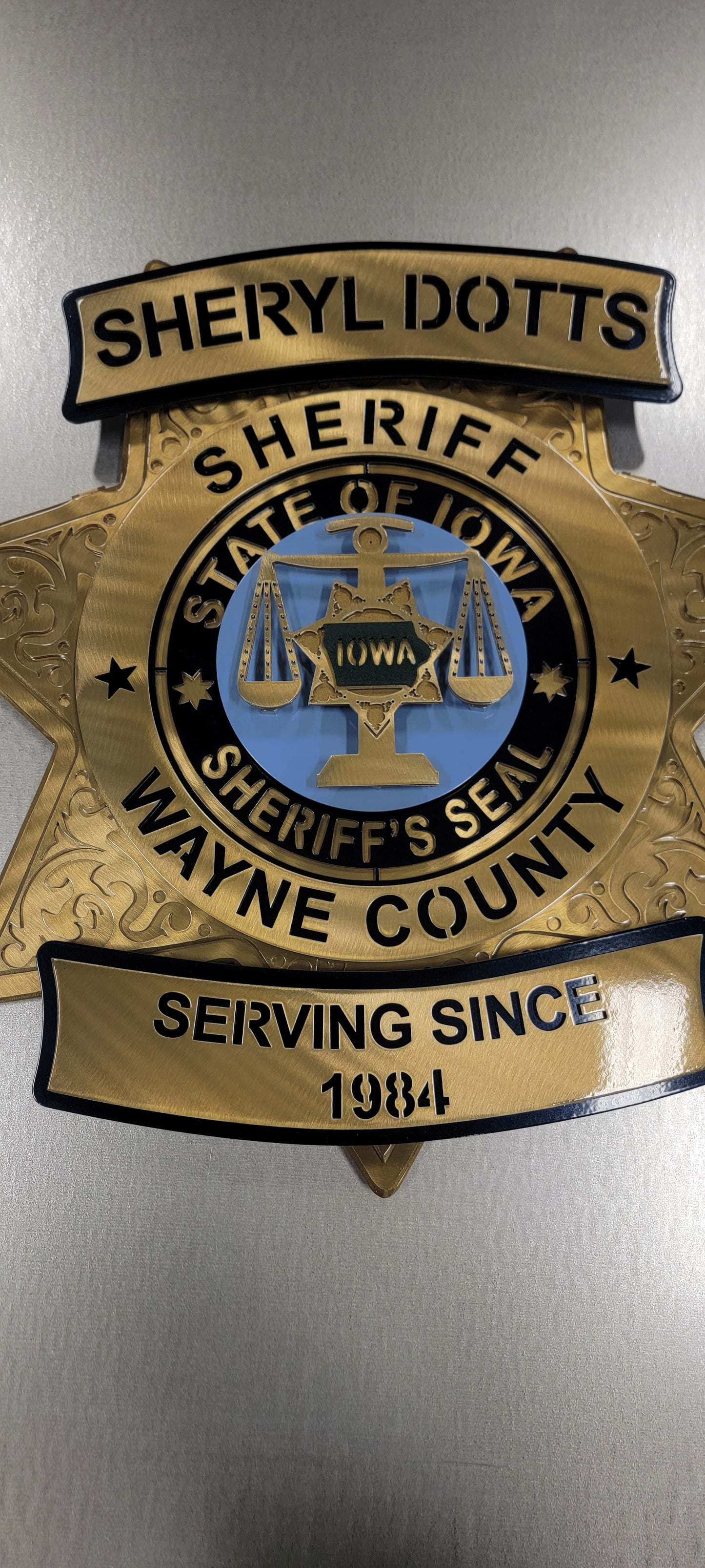 Wayne County Iowa Sheriff Sheryl Dotts