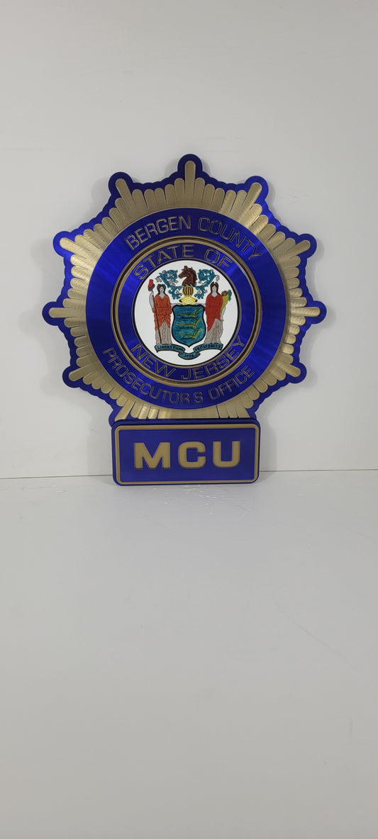 New Jersey Bergen County Prosecutors Office Badge