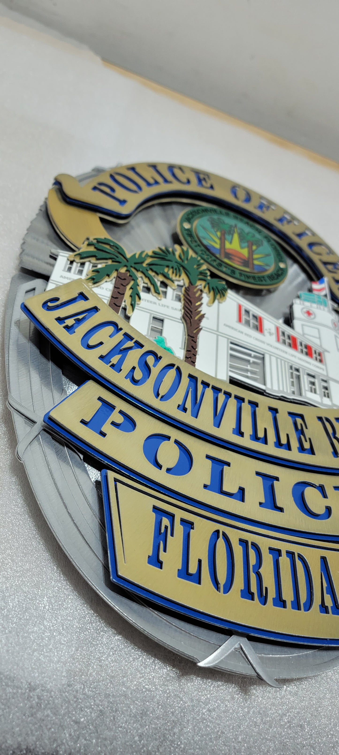 Florida Jacksonville Beach Police Badge