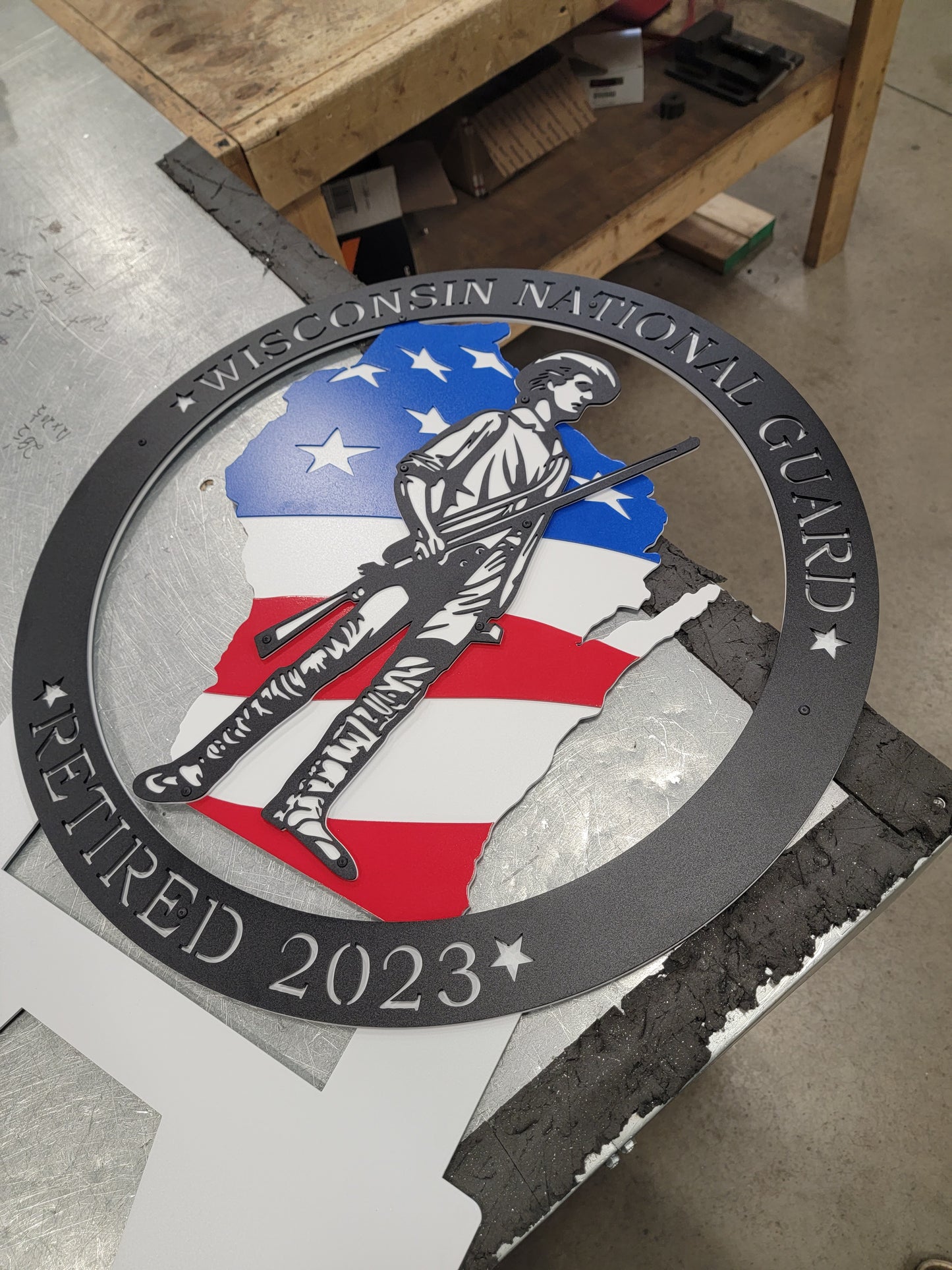 Wisconsin National Guard Retired 2023
