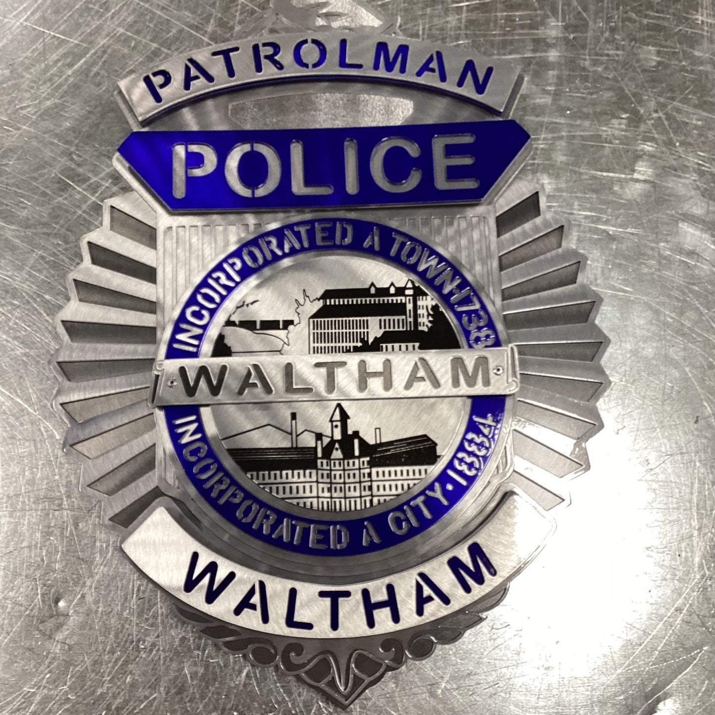 Waltham Police Badge