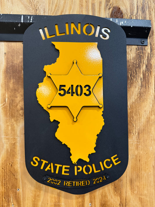 Illinois State Police Patch