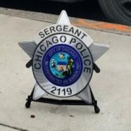 Chicago Police Sergeant Star Badge