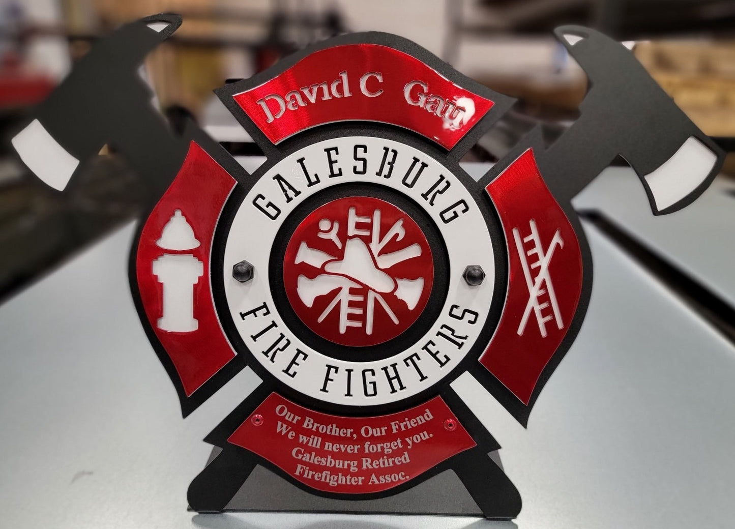 Galesburg Fire Department David C Gau