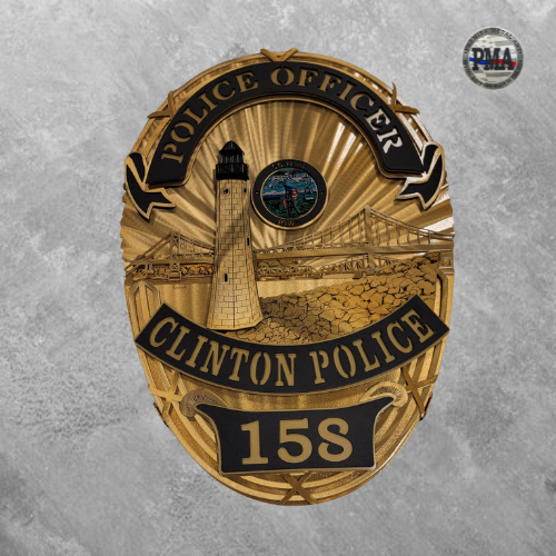 Clinton Police Badge