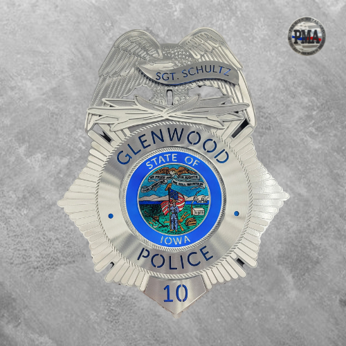 Glenwood Police Badge