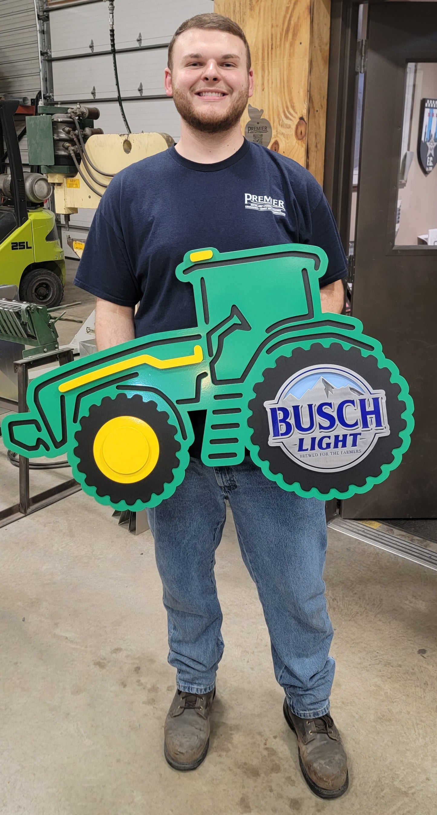 Busch Light Tractor